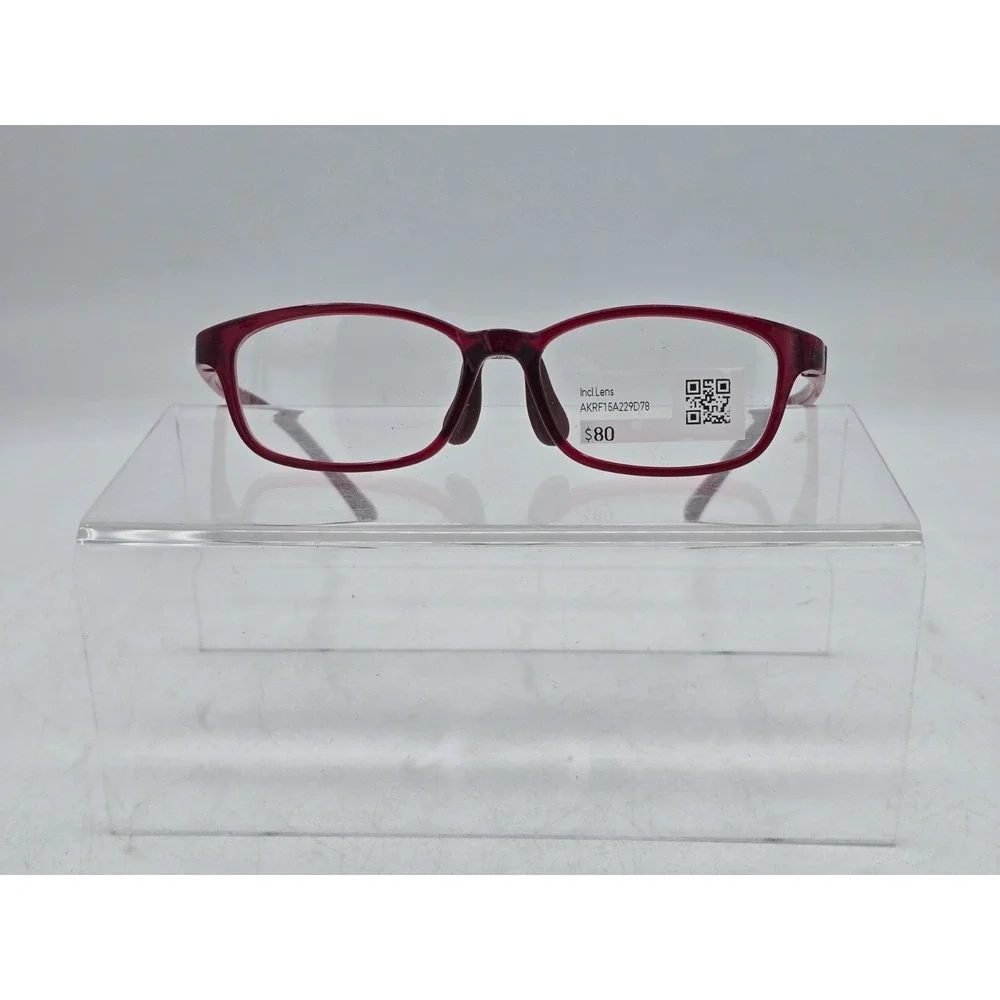 Jins Red Kids Eyeglass Frames 47 -‎ 14-132 - 29 AKRF15A229D78 - SITS ASKEW